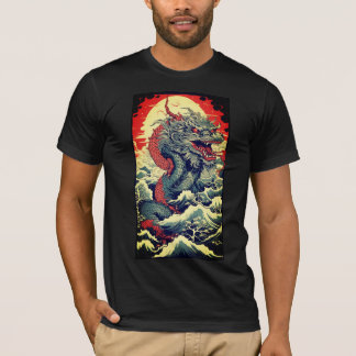 THE DRAGON ENTERS ASIAN STYLE YOGA MOTIVATIONAL T-Shirt