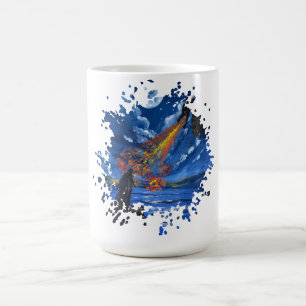 The dragon- Handmade artwork Coffee Mug