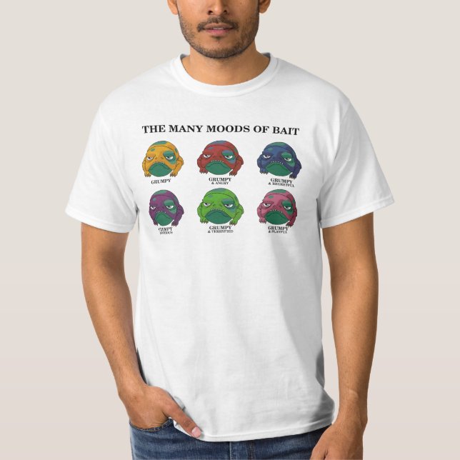 The Dragon Prince Many Moods Of Bait T-Shirt (Front)
