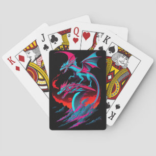 The Dragon Surf Rider Playing Cards