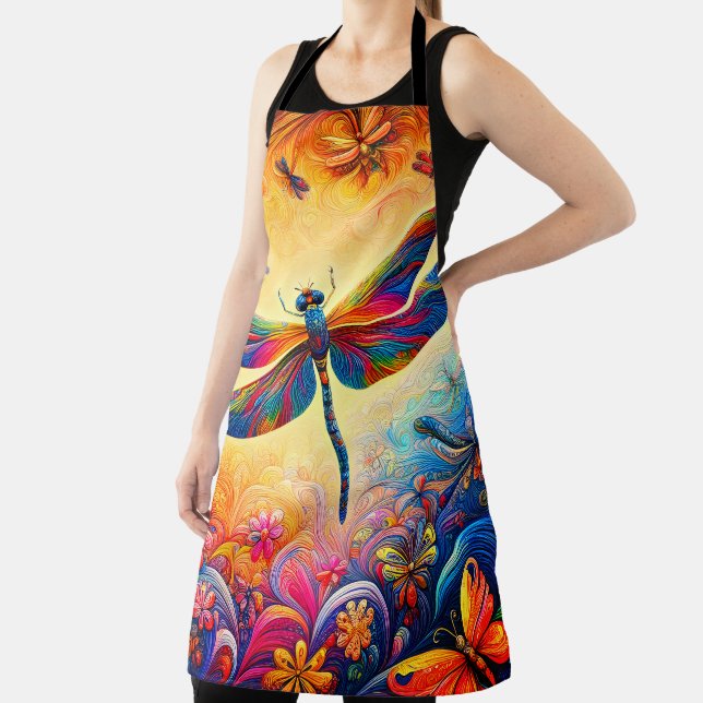 The Dragonfly's Journey  Apron (Insitu)