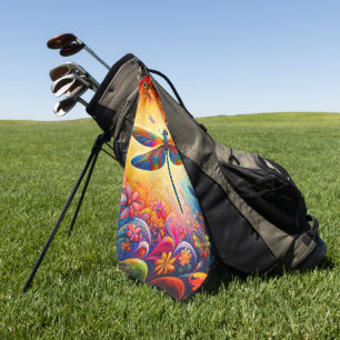 The Dragonfly's Journey  Golf Towel