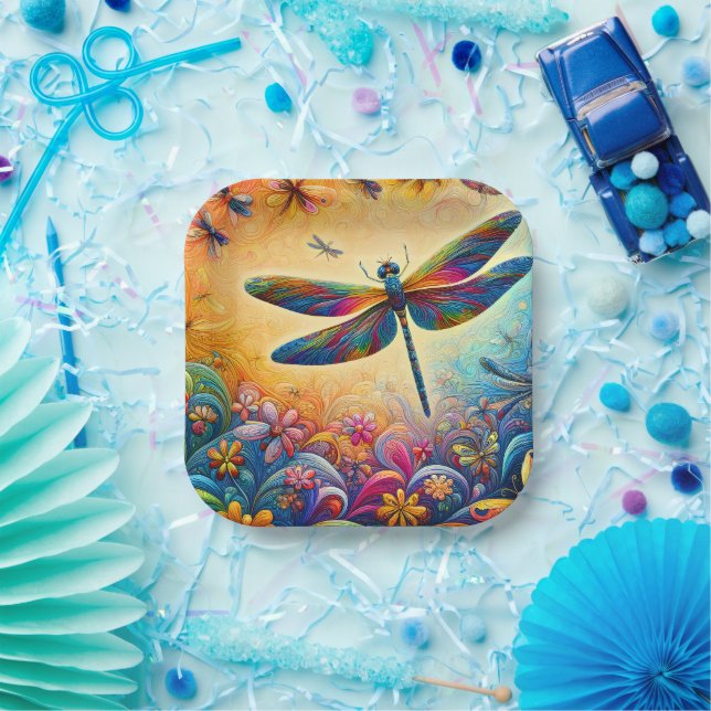 The Dragonfly's Journey  Paper Plate (Party)