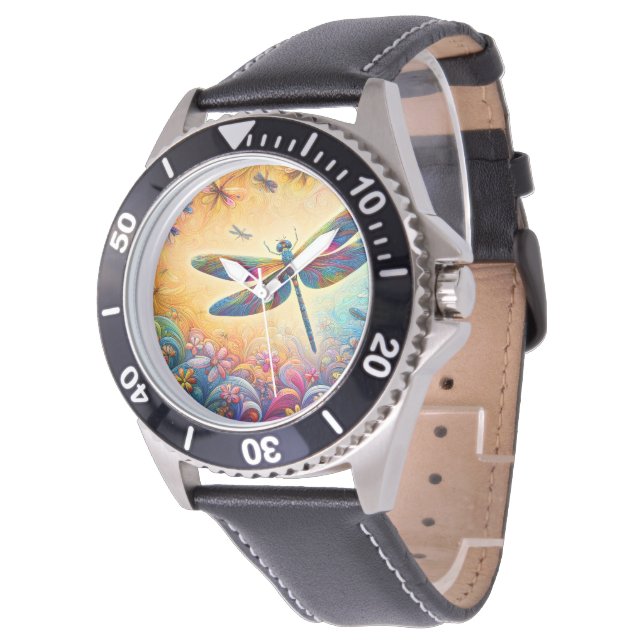 The Dragonfly's Journey  Watch (Angled)