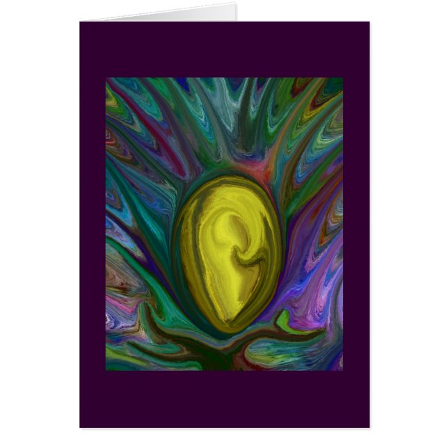 The Dragon's Egg card (BLANK) (Front)