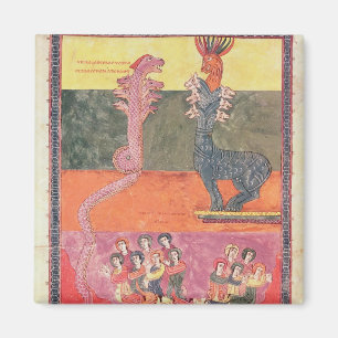 The Dragons, from the Girona Beatus Magnet