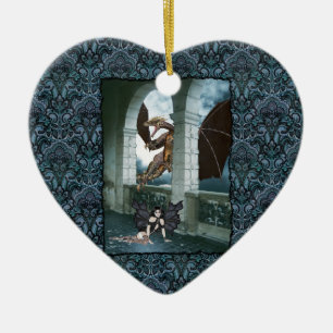 The Dragon's Lair Ceramic Tree Decoration