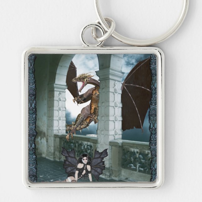 The Dragon's Lair Key Ring (Front)