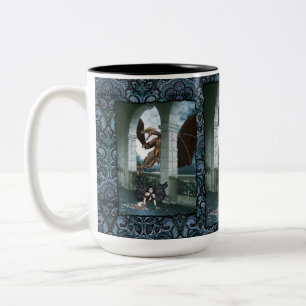 The Dragon's Lair Two-Tone Coffee Mug