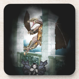 The Dragon's Lair Vignette Coaster