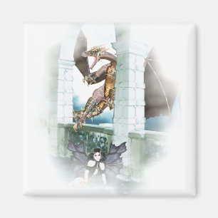 The Dragon's Lair Vignette Magnet