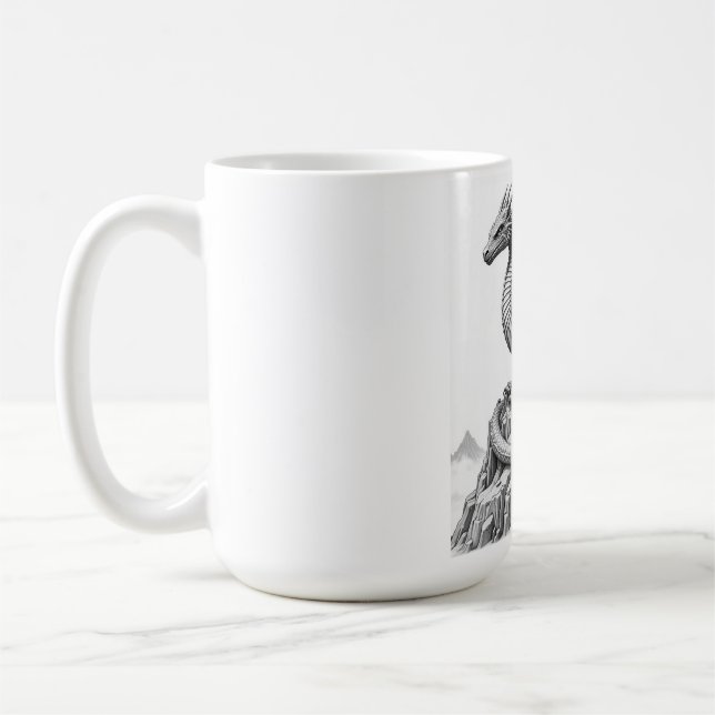 The Dragon's Vigil Coffee Mug (Left)