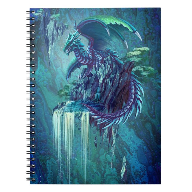 The Dragon's Waterfall Notebook (Front)