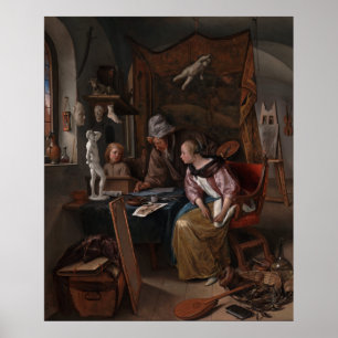 The Drawing Lesson Poster