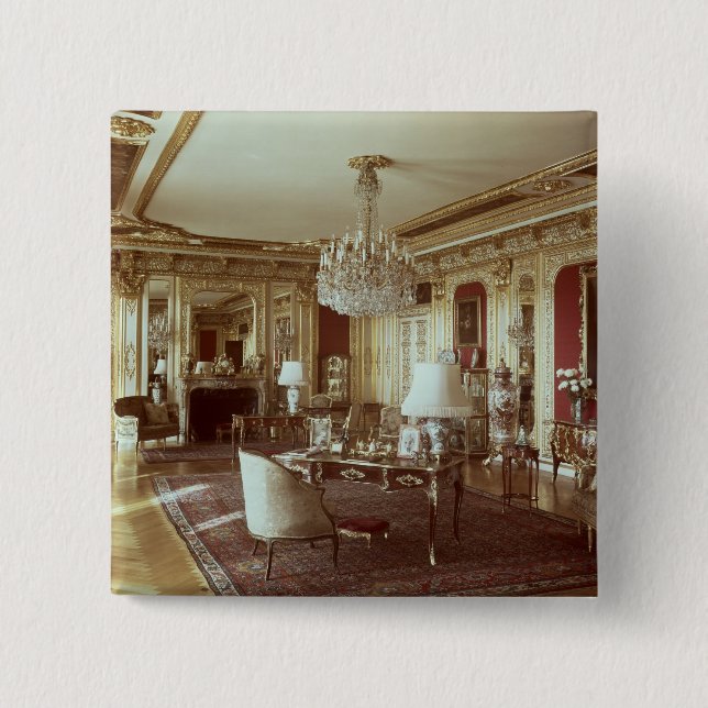 The Drawing Room 15 Cm Square Badge (Front)