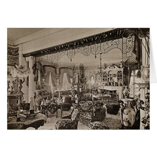 The Drawing Room, Wickham Hall, Kent, 1897 (Front Horizontal)
