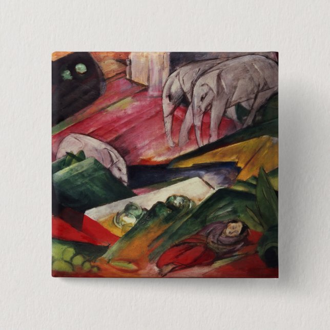 The Dream 15 Cm Square Badge (Front)