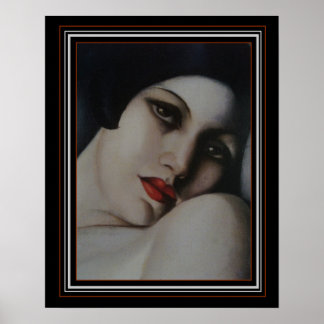 The Dream - Art Deco Print by Tamara de Lempicka