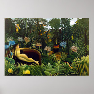The Dream by Henri Rousseau (1910) Poster