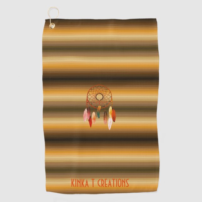 The Dream Catcher Golf Towel (Front)