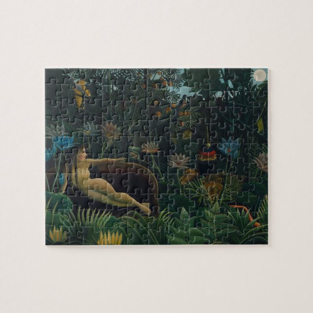 The Dream (Le Reve Exotique) by Henri Rousseau Jigsaw Puzzle (Horizontal)