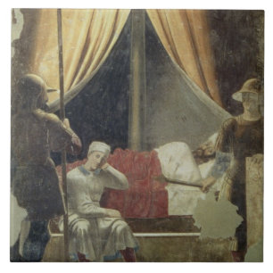 The Dream of Constantine, from The Legend of the T Ceramic Tile