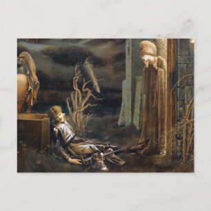 The Dream of Launcelot Postcard