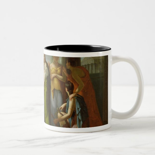 The Dream of Orestes Two-Tone Coffee Mug (Right)