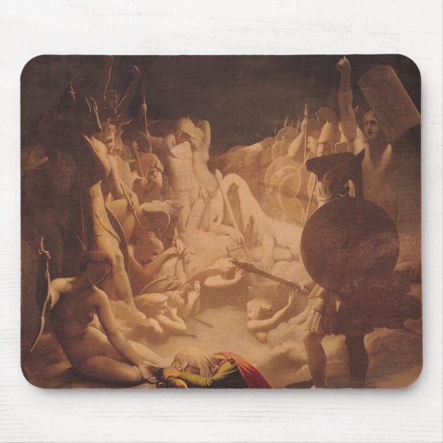 The Dream of Ossian, 1813 Mouse Pad (Front)