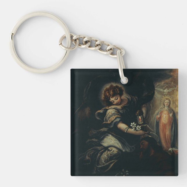 The Dream of Saint Joseph Key Ring (Front)