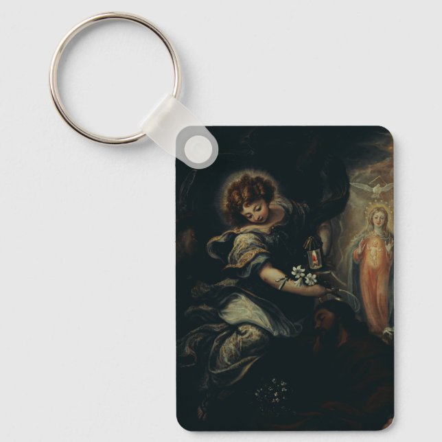 The Dream of Saint Joseph Key Ring (Front)