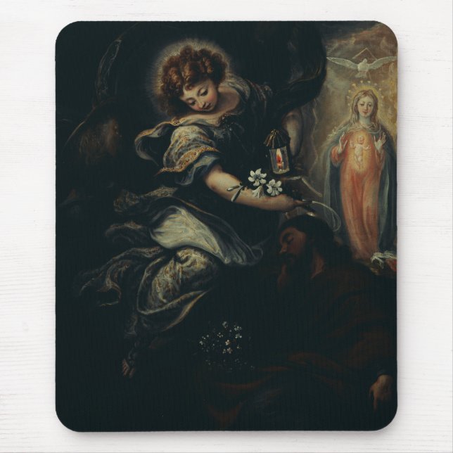 The Dream of Saint Joseph Mouse Pad (Front)