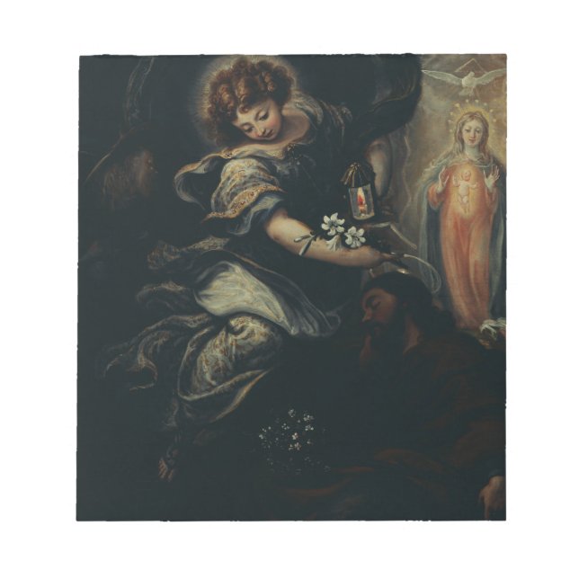 The Dream of Saint Joseph Notepad (Front)