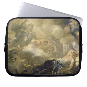 The Dream of Solomon, c.1693 (oil on canvas) Laptop Sleeve