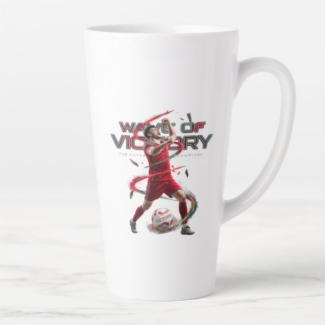 The dream takes flight latte mug (Right)