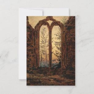 The Dreamer (by Caspar David Friedrich) Card