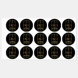 The Dreamer Celestial Tarot Card Dark Labels