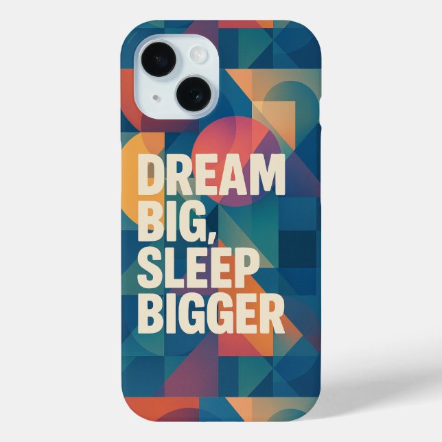 The Dreamer's Motto Case-Mate iPhone Case (Back)