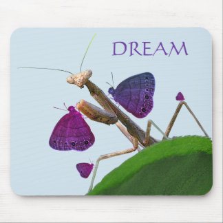 The Dreaming Mantis Mouse Pad