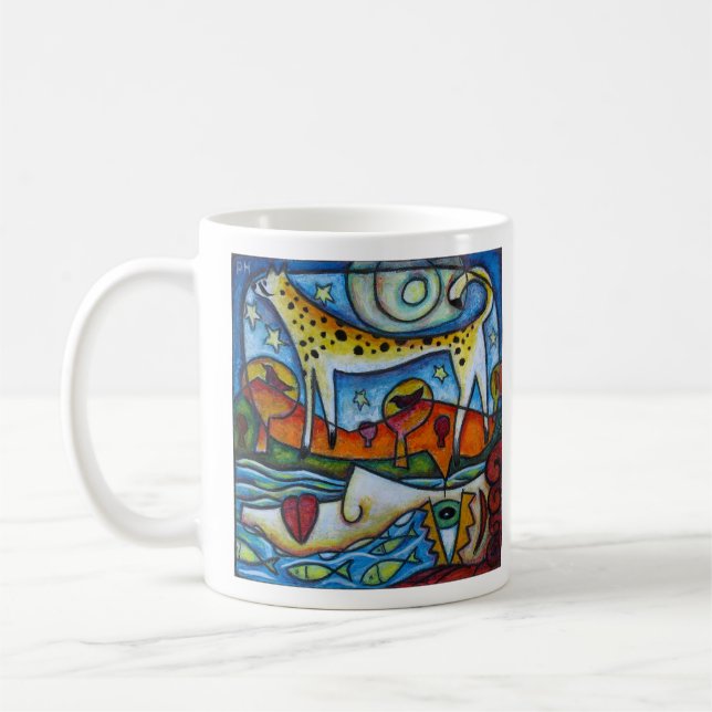 The Dreaming River Coffee Mug (Left)