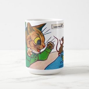 The Dreamland Mascot, Louis Wain Coffee Mug