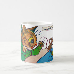 The Dreamland Mascot, Louis Wain Coffee Mug