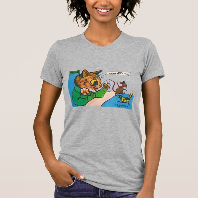 The Dreamland Mascot, Louis Wain T-Shirt (Front)
