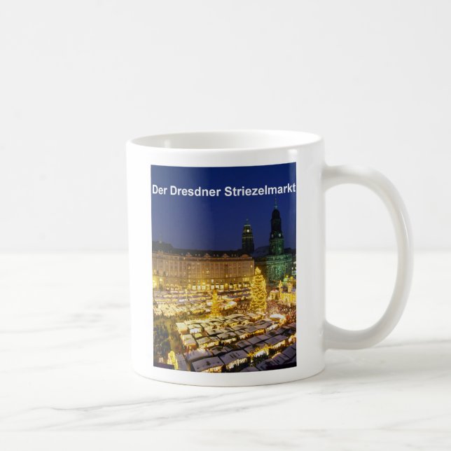 The Dresden knitting market Coffee Mug (Right)