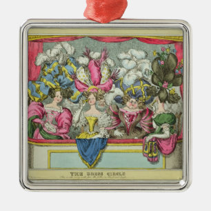 The Dress Circle, published by Thomas McLean, Lond Metal Ornament