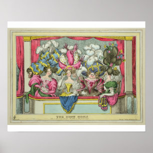 The Dress Circle, published by Thomas McLean, Lond Poster