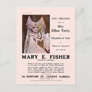 The Dresses of Ellen Terry Postcard