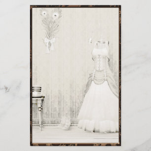The Dressing Room Steampunk Gothic Stationery