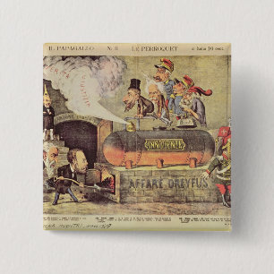 The Dreyfus Affair 15 Cm Square Badge