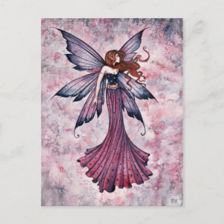 The Drifter Fairy Postcard by Molly Harrison